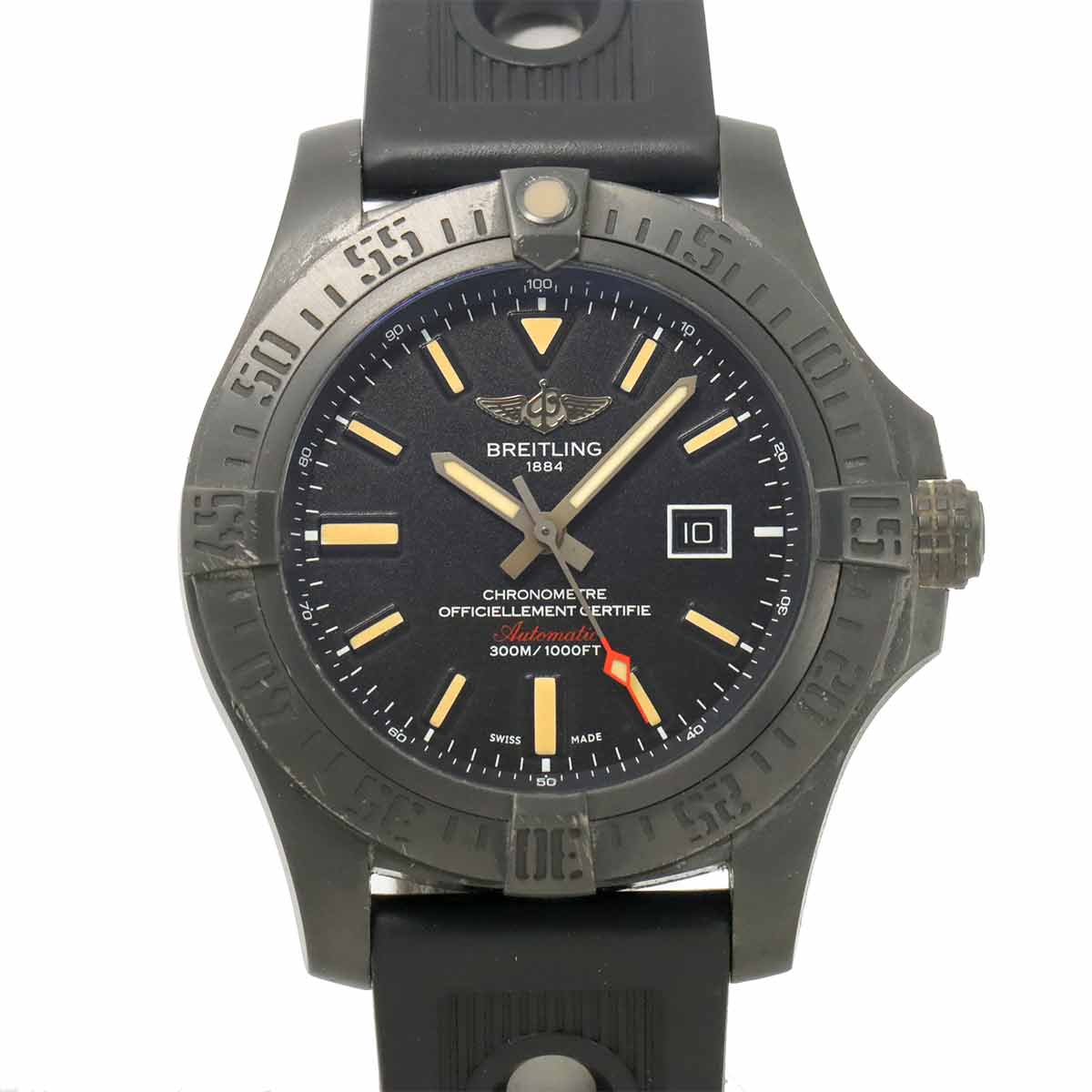 Avenger Black Bird V17310 Automatic Date Black Dial