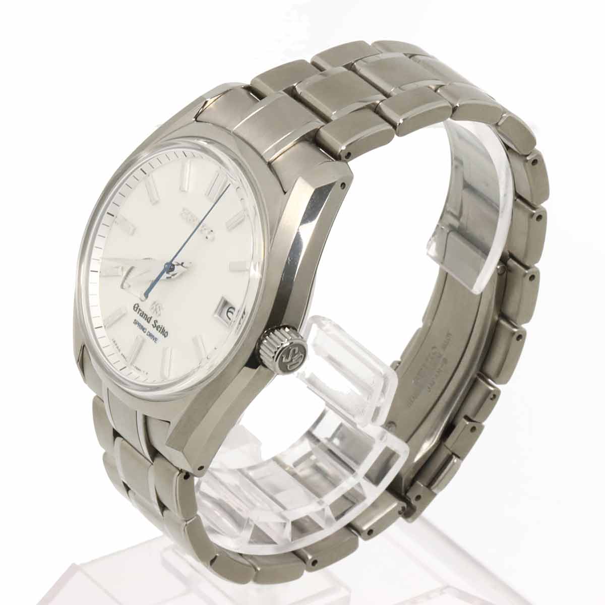 SEIKO GRAND SEIKO Spring Drive SBGA125 Date 9R65 0BY0 Silver Dial