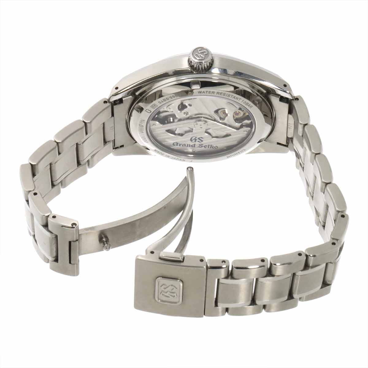 SEIKO GRAND SEIKO Spring Drive SBGA125 Date 9R65 0BY0 Silver Dial