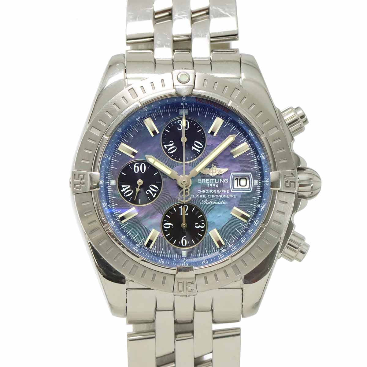Chronomat Evolution A13356 Automatic Blue Shell Dial Mens