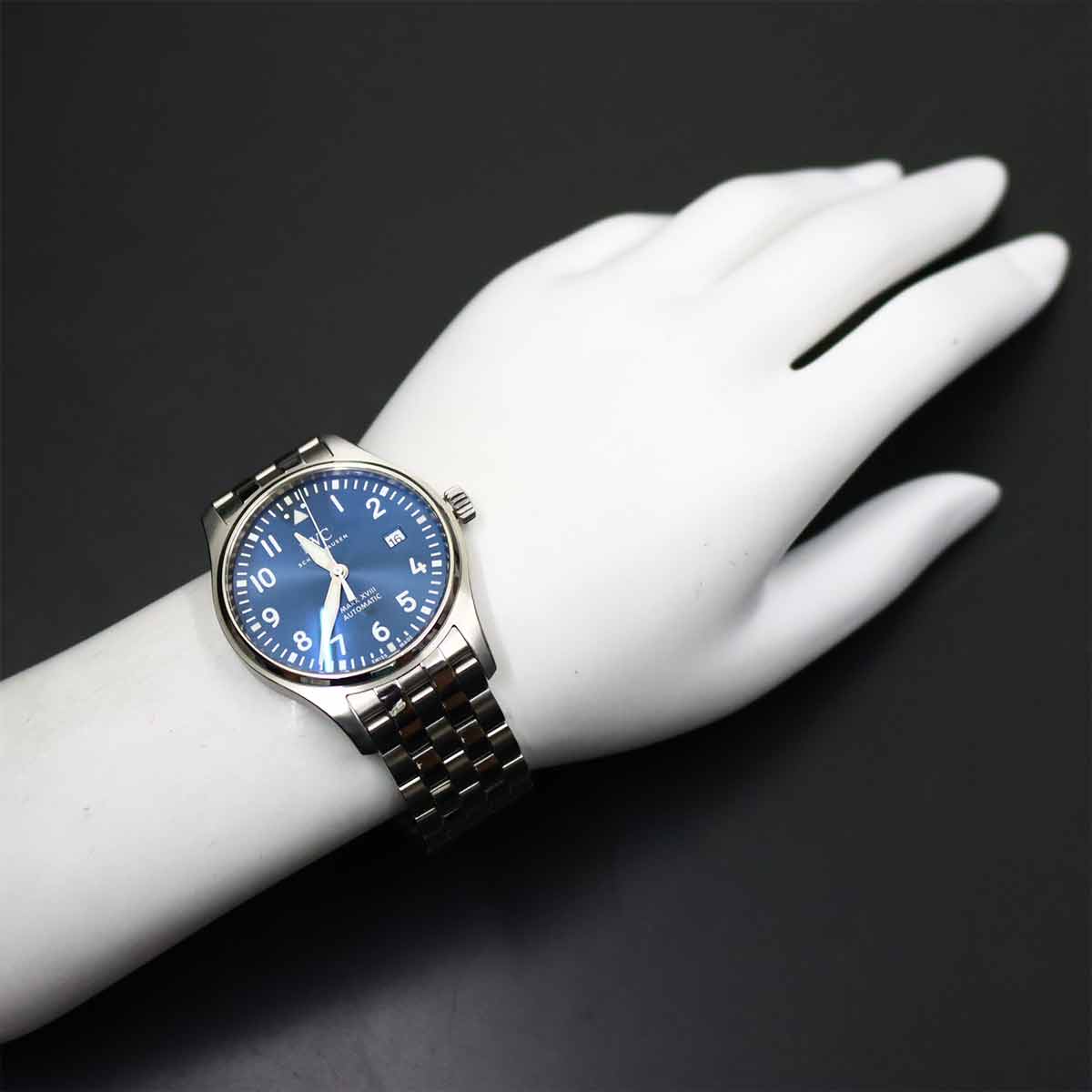 Pilot Watch Mark XVIII IW327016 Automatic Blue Dial Mens Watch
