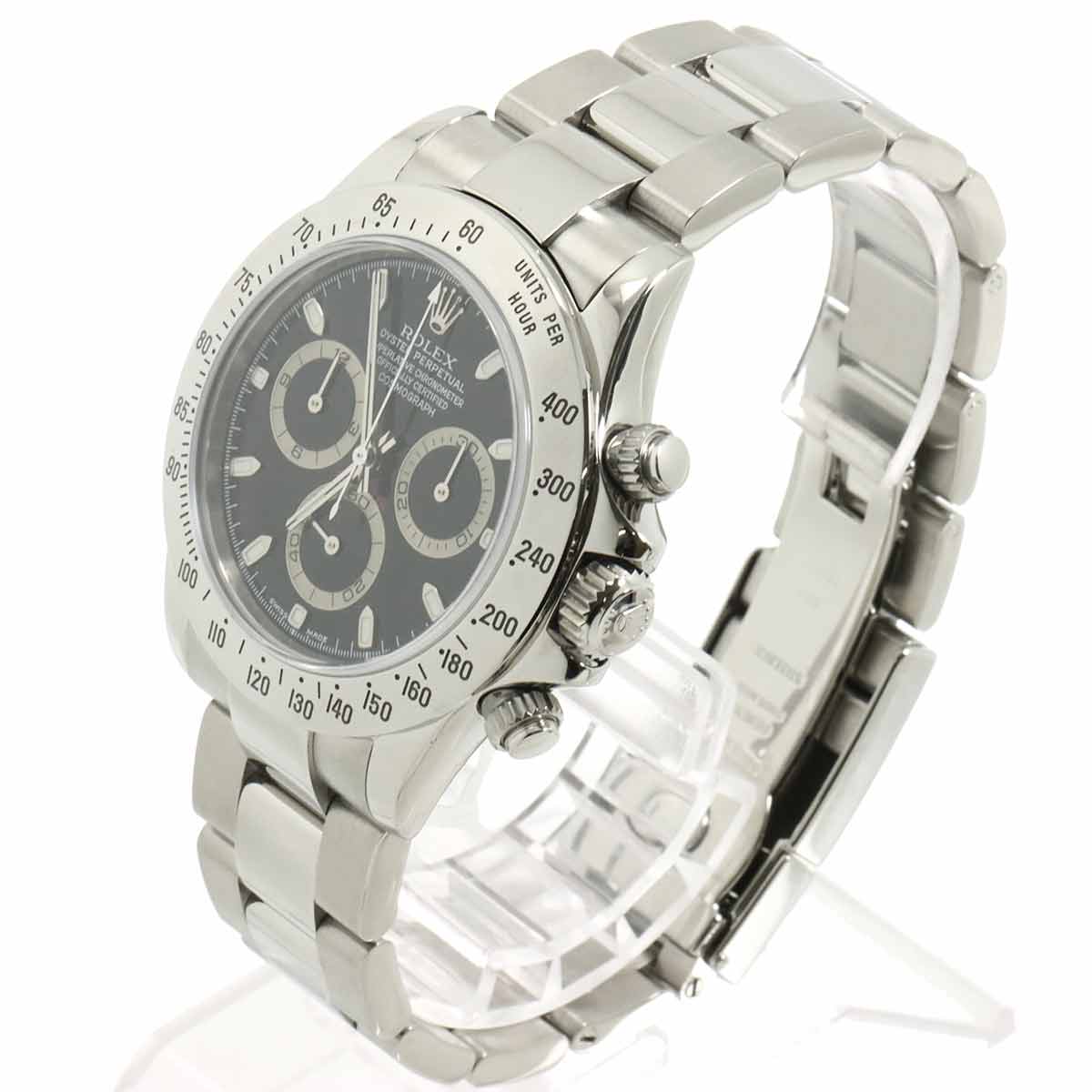 Daytona 116520 Serial K Chronograph Black Dial Mens Watch