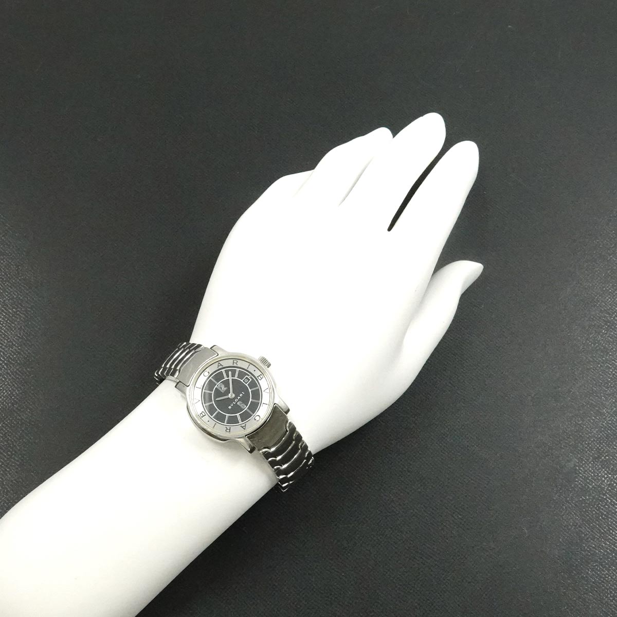 Solo tempo ST29S Date Quartz Black Dial Ladies Watch