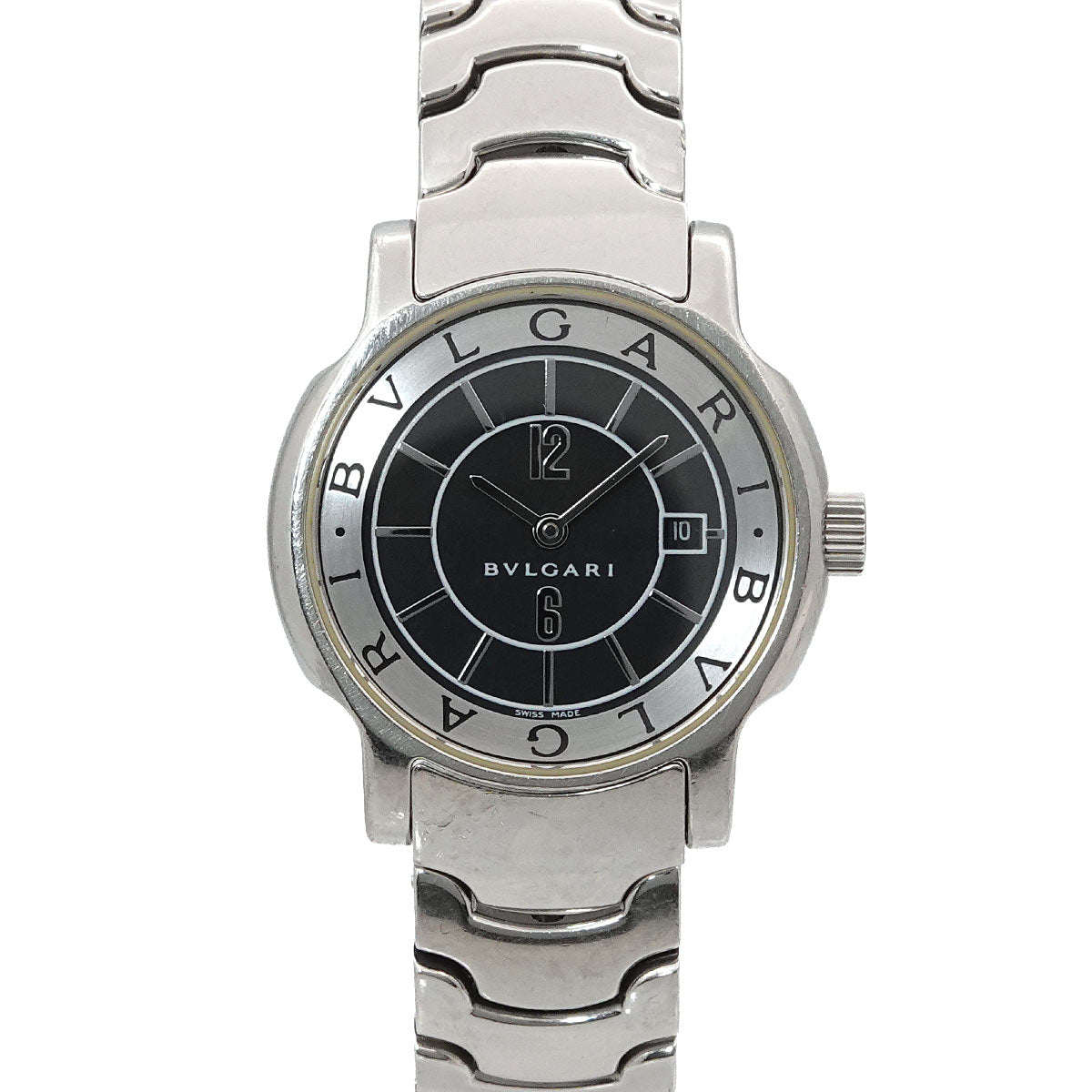 Solo tempo ST29S Date Quartz Black Dial Ladies Watch