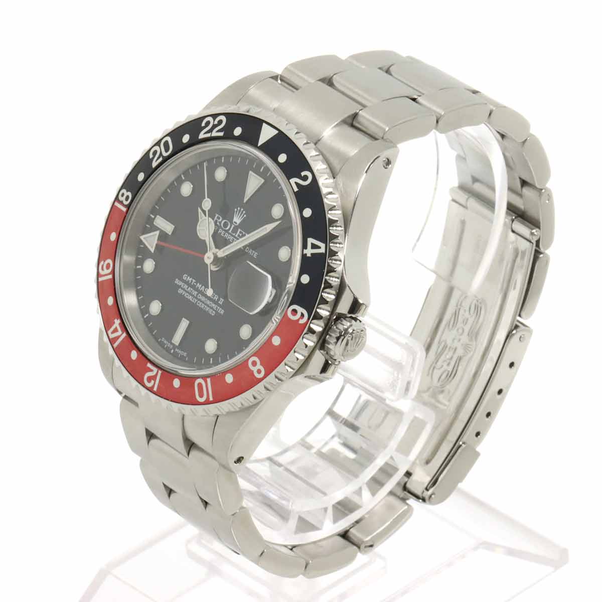GMT Master 16700 Serial A Date Black Dial Mens Watch