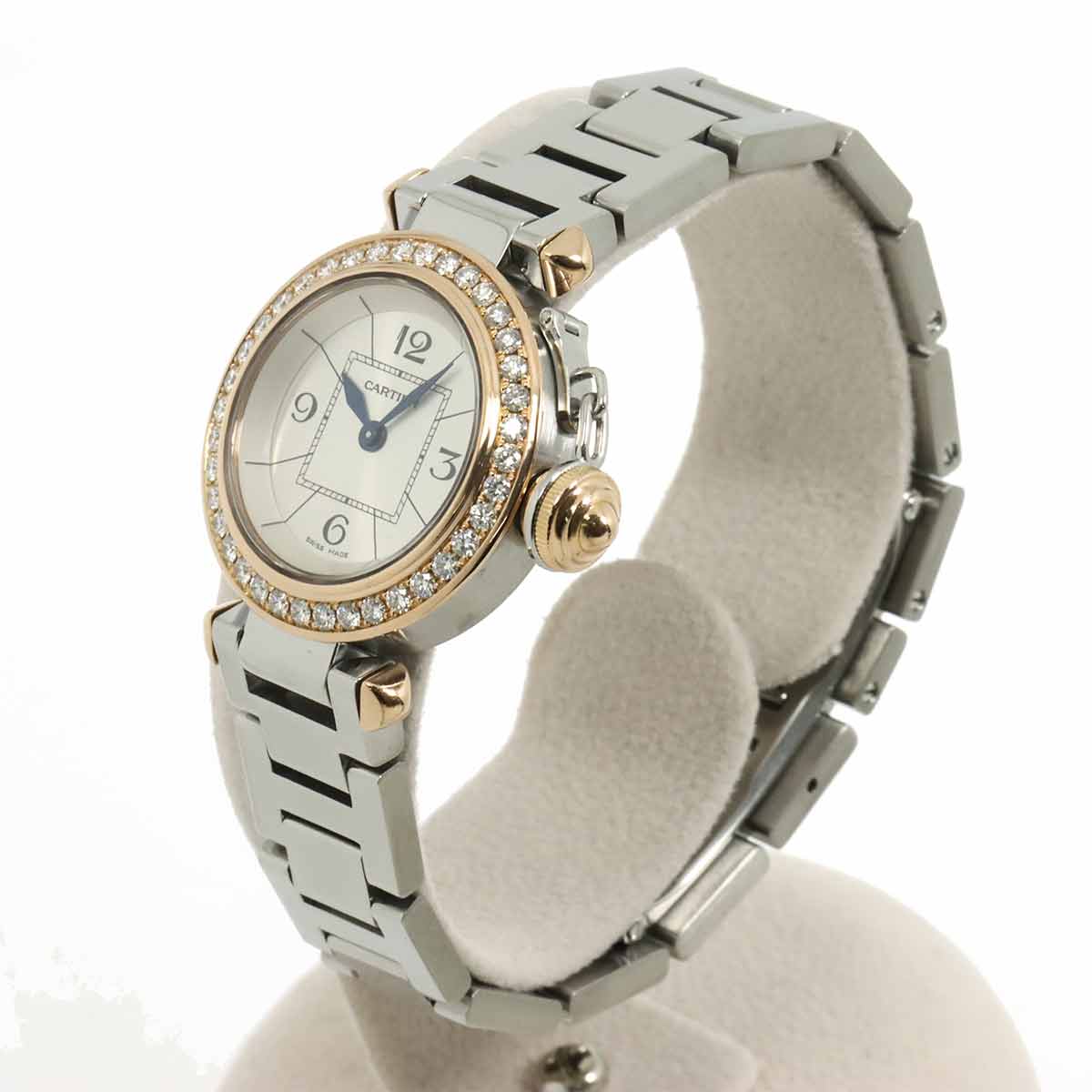 Miss Pasha WJ124021 Quartz Silver Dial Ladies Wrist Watch