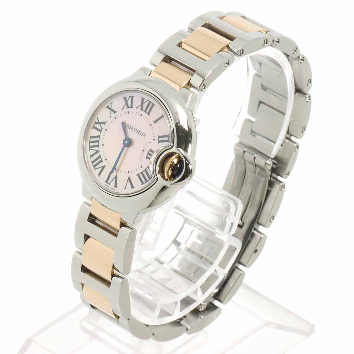 ballon bleu SM W6920034 Quartz PG Pink Shell Dial