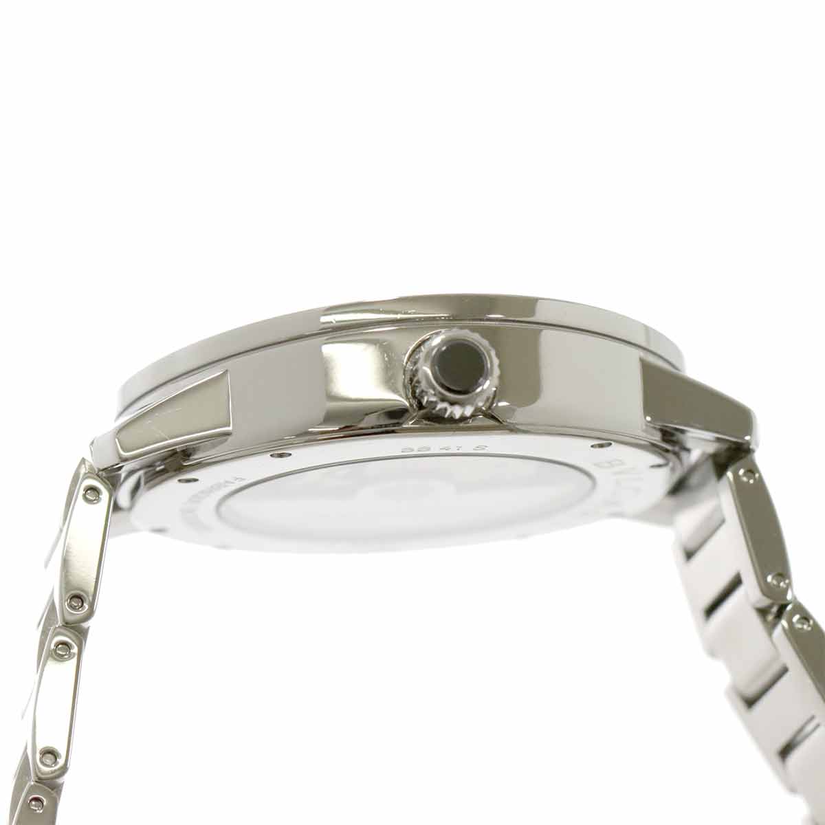 BVLGARIBVLGARI BB41S Automatic Date Blue Dial Mens Watch