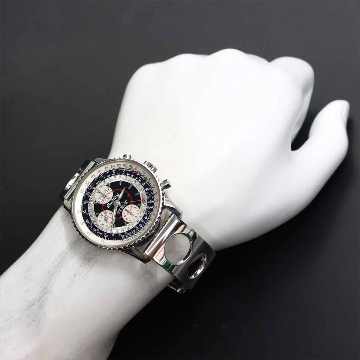 Navitimer Montbrillant A21330 Automatic Black Dial Mens