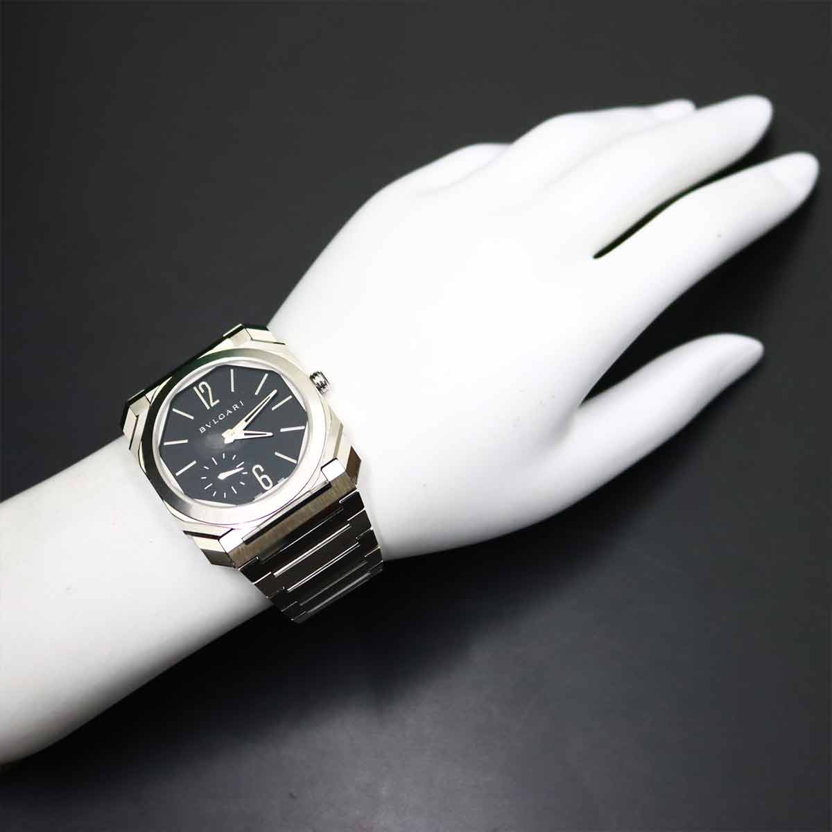 Octo Finissimo BGO40SXT Automatic Black Dial Mens Watch