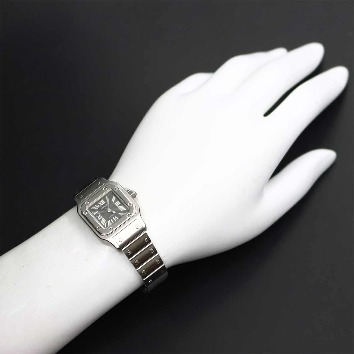 Santos Galbee SM W20066D6 Automatic Gray Dial Ladies Watch