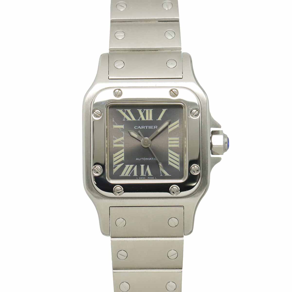 Santos Galbee SM W20066D6 Automatic Gray Dial Ladies Watch