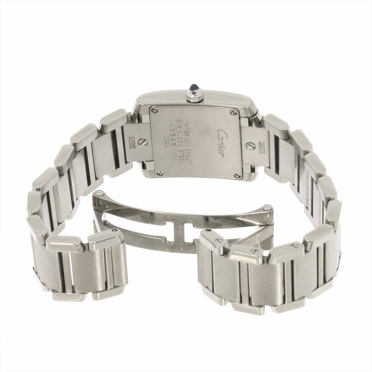 Tank Francaise SM W51034Q3 Quartz Blue Shell Dial Ladies