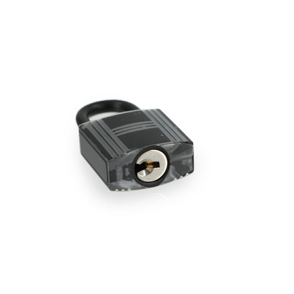 Cadena Lock Key Set Black Silver