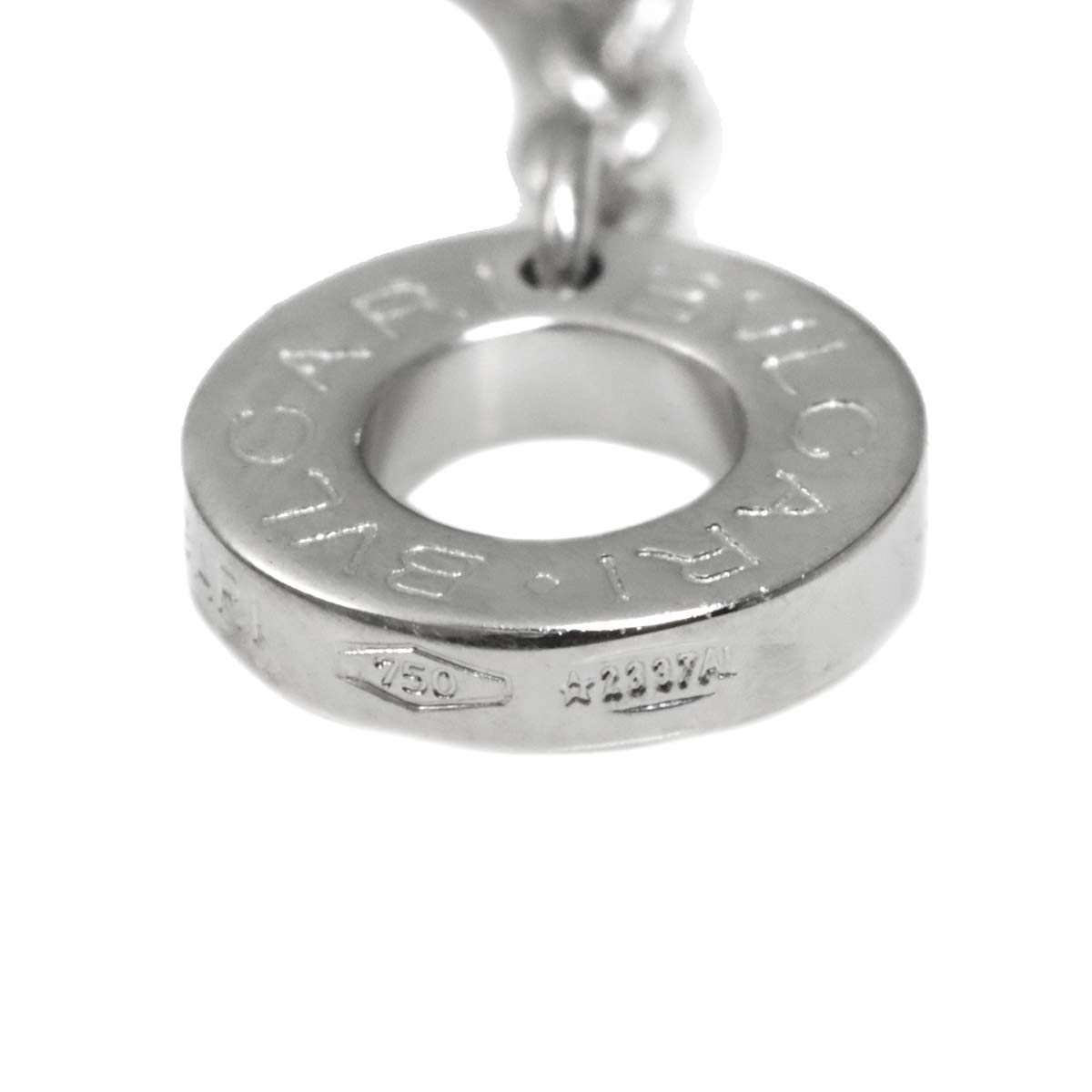 Cicladi Diamond Necklace 18K White Gold 750