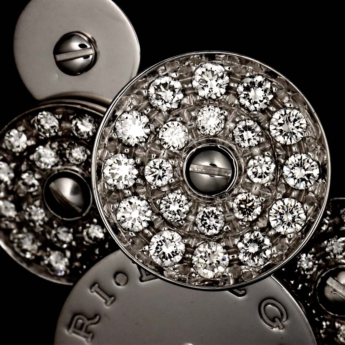 Cicladi Diamond Necklace 18K White Gold 750