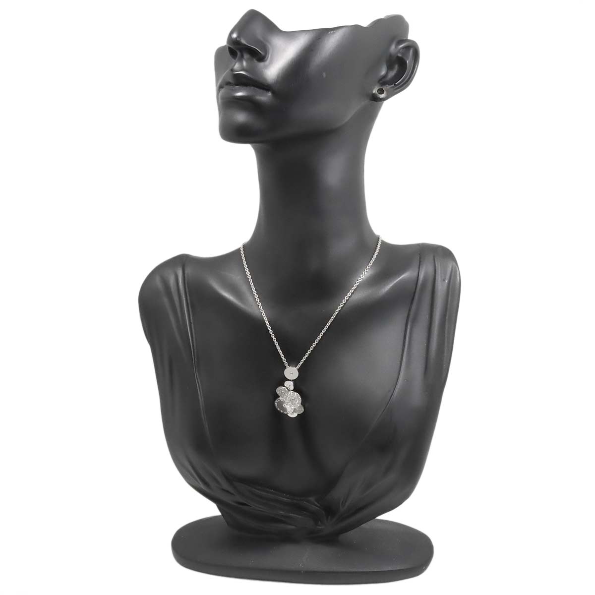 Cicladi Diamond Necklace 18K White Gold 750