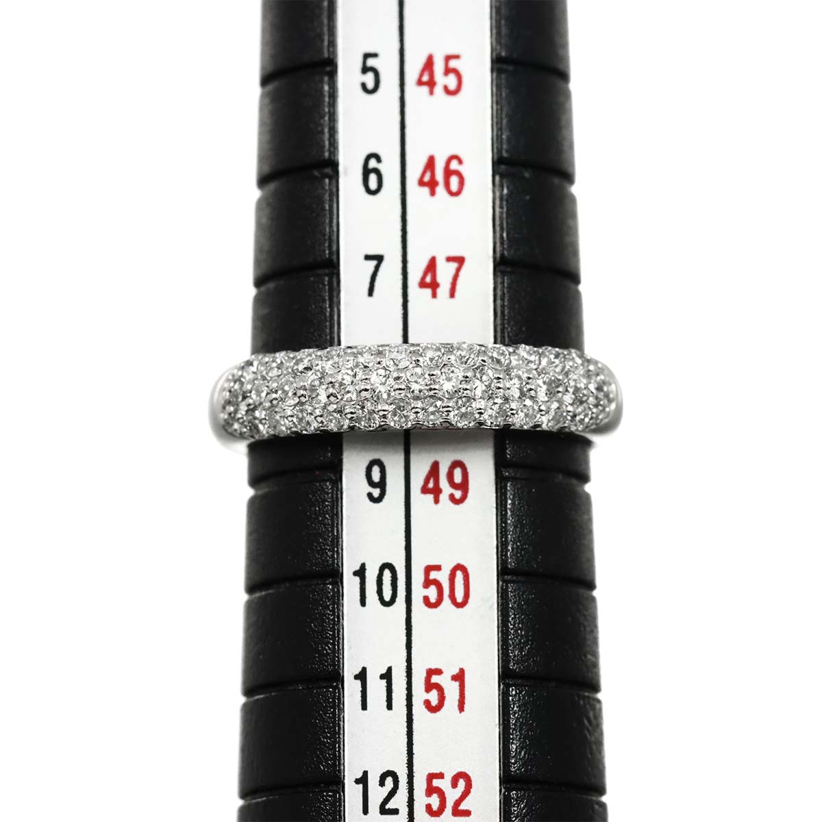 Diamond 0.40ct Ring 18K WG 750 Size4.5(US)