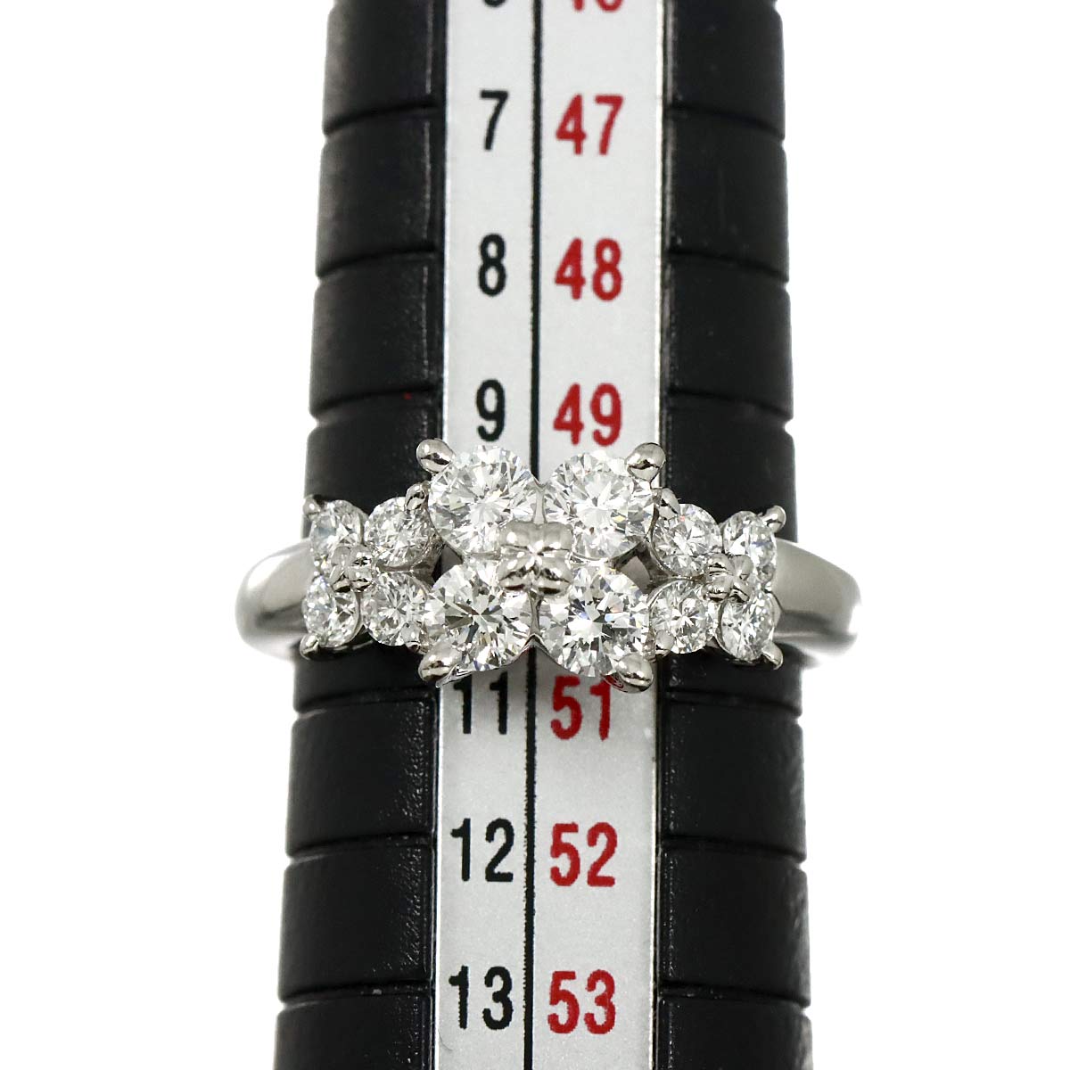 Diamond 0.87ct Ring Pt Platinum Size5.25(US)