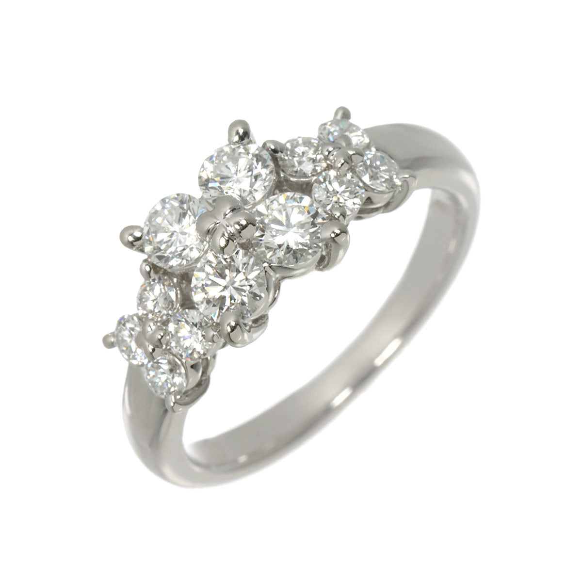 Diamond 0.87ct Ring Pt Platinum Size5.25(US)