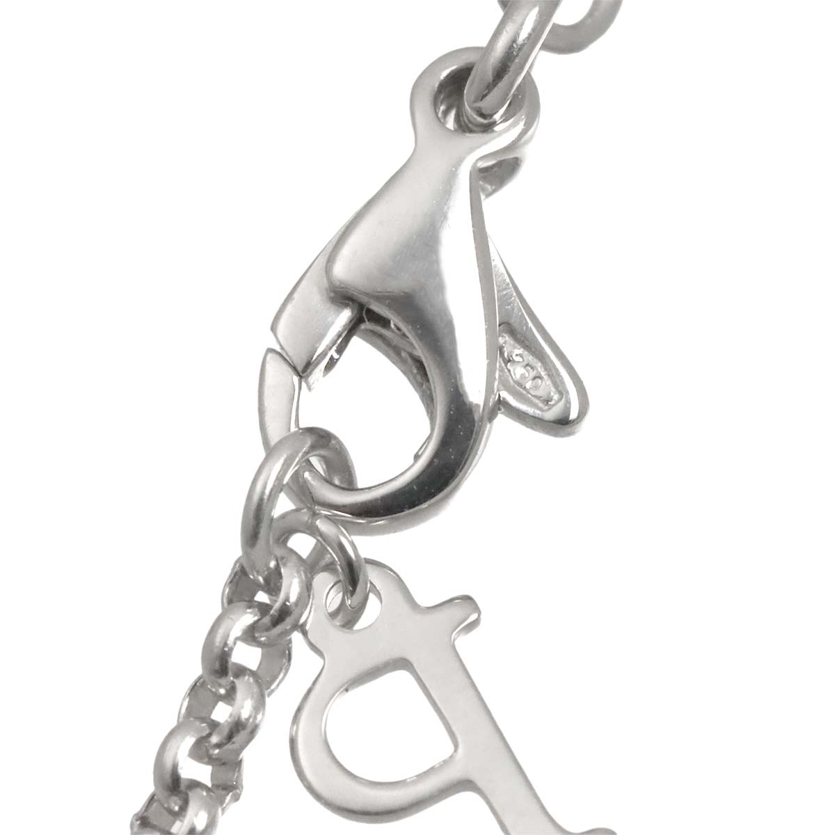Possession Diamond Necklace 18K White Yellow Gold 750