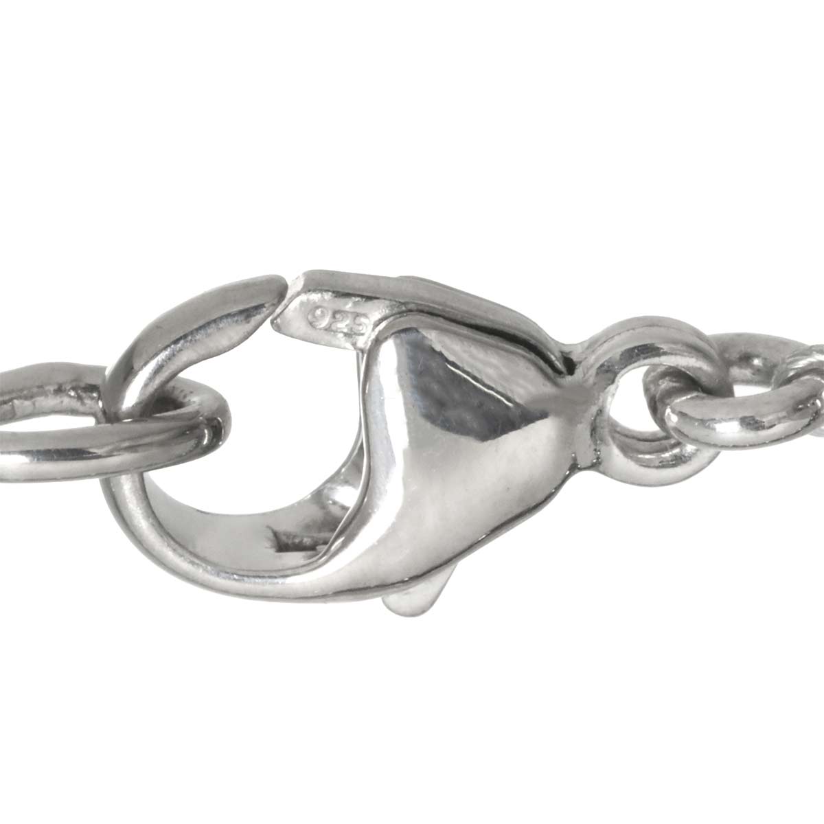 Hematite Heart Necklace Silver 925