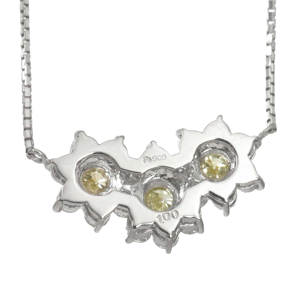 Diamond 1.00ct Necklace Pt Platinum