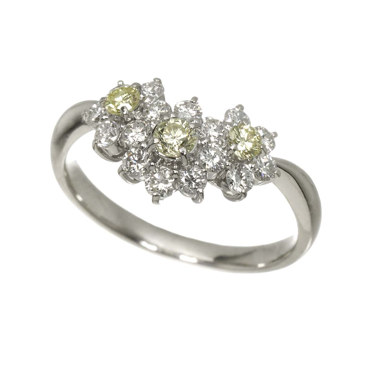 Diamond 1.00ct Ring Pt Platinum size8.25(US)