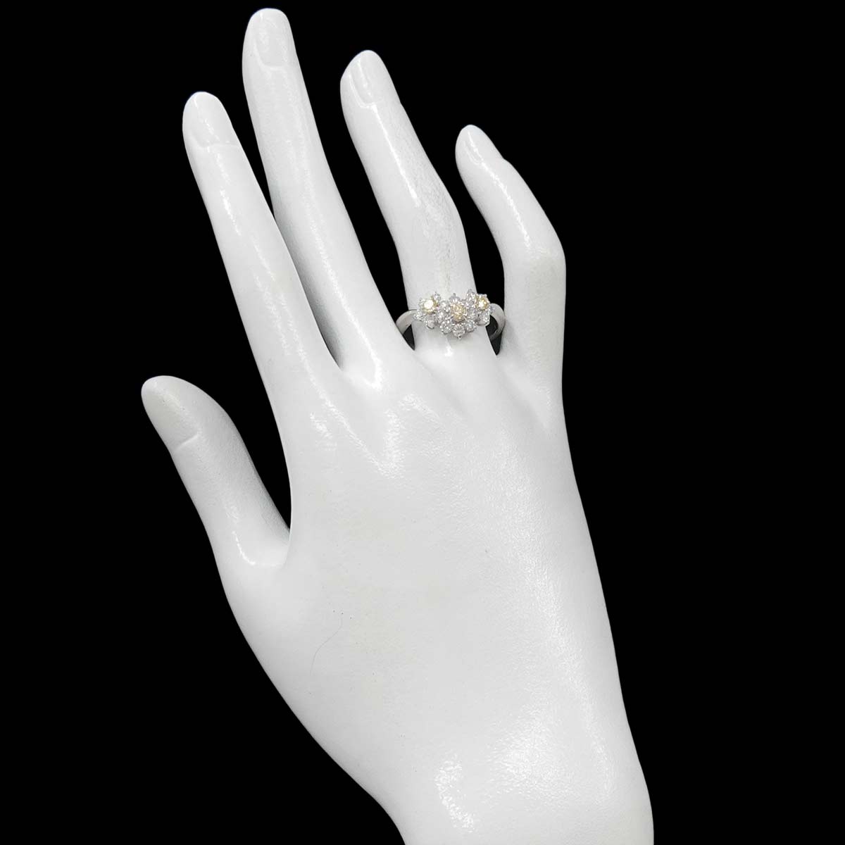 Diamond 1.00ct Ring Pt Platinum size8.25(US)