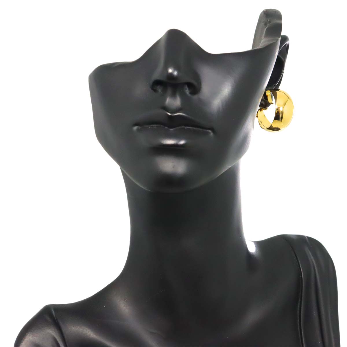 Earrings 18K K18 YG 750