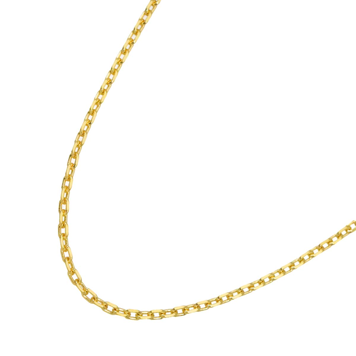 Necklace 18K K18 YG Yellow Gold 750