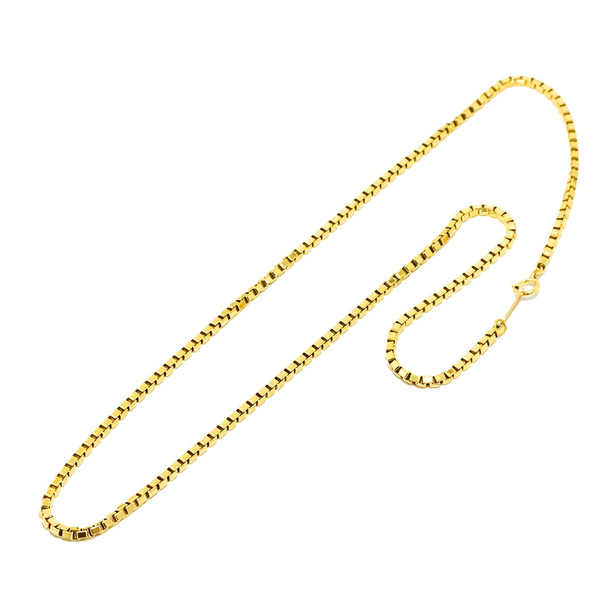 Venetian Necklace 18K K18 YG Yellow Gold 750
