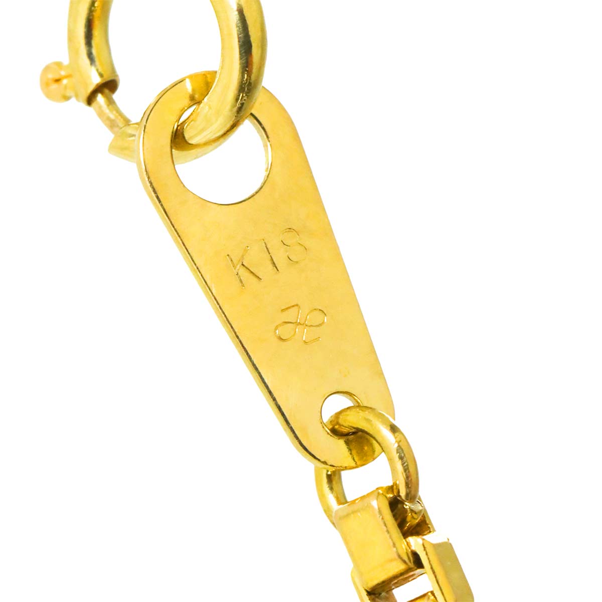 Venetian Necklace 18K K18 YG Yellow Gold 750