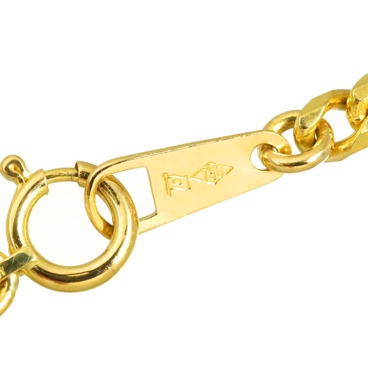 Kihei chain Necklace 18K YG 750