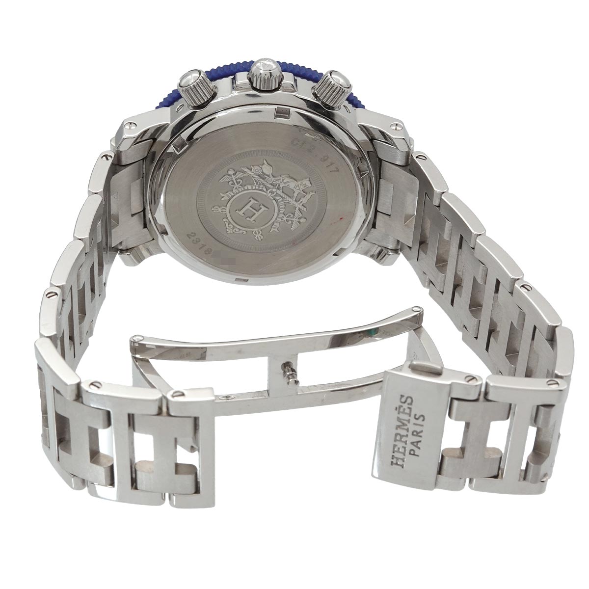 Clipper Diver CL2 917 Chronograph Quartz Blue Dial Mens