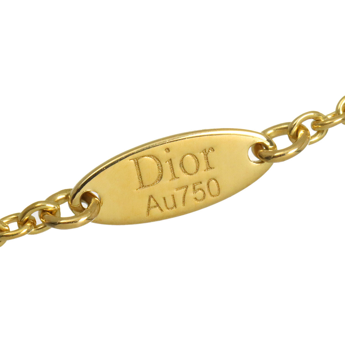 Rose des Vents MOP Diamond Heart Bracelet 18K YG 750