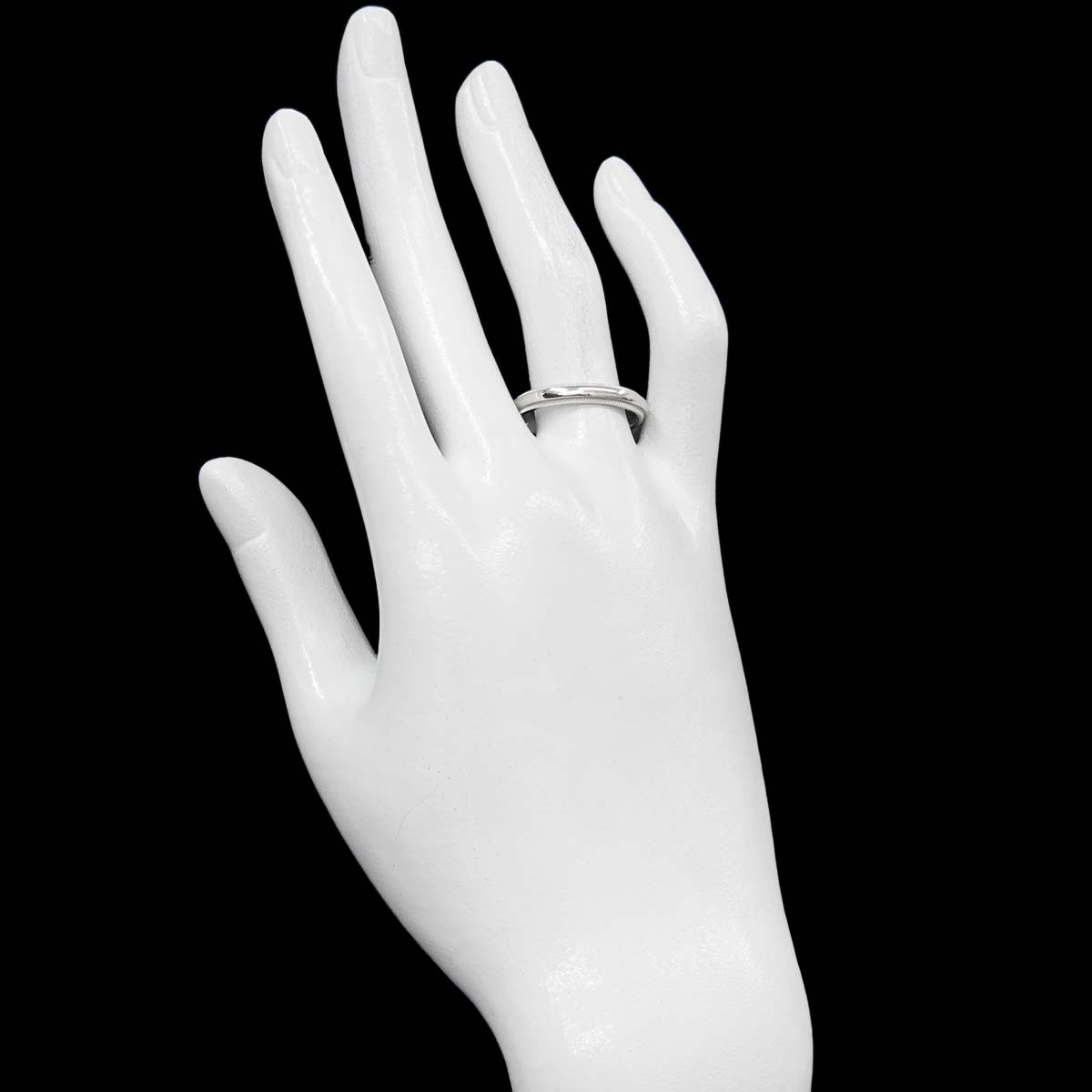 Milgrain Ring Pt Platinum Size8-8.25(US)