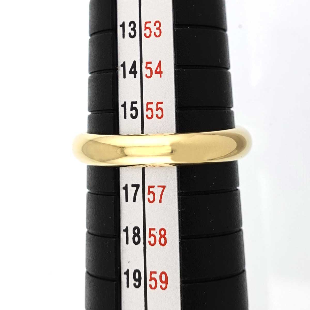 Classic Ring 18K Yellow Gold 750 size56 7.25-7.5(US)
