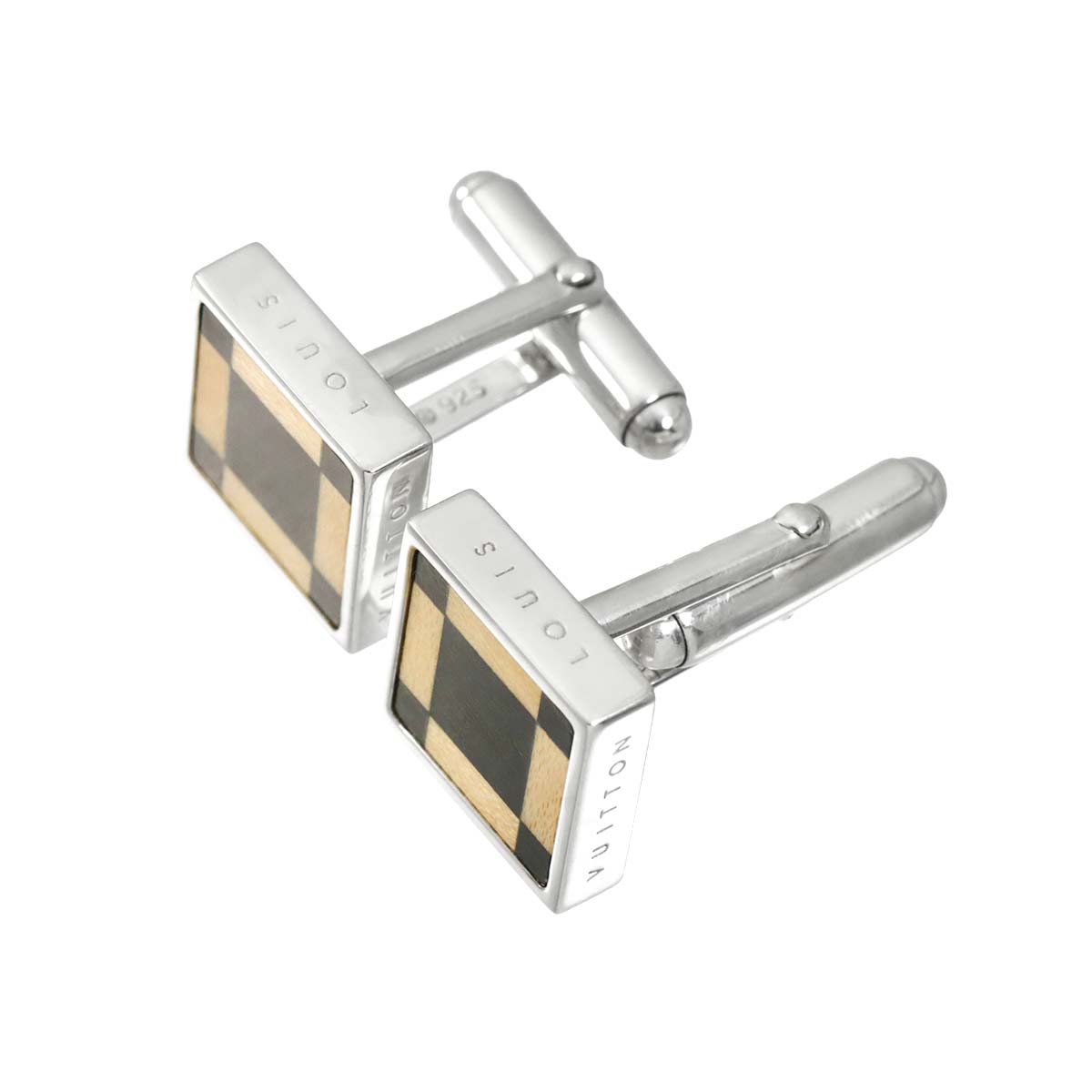 LOUIS VUITTON Cufflinks SV Silver 925