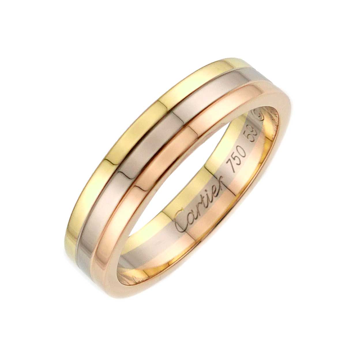 Vendome Ring 18K YG WG PG 750 size59 8.25-8.75(US)