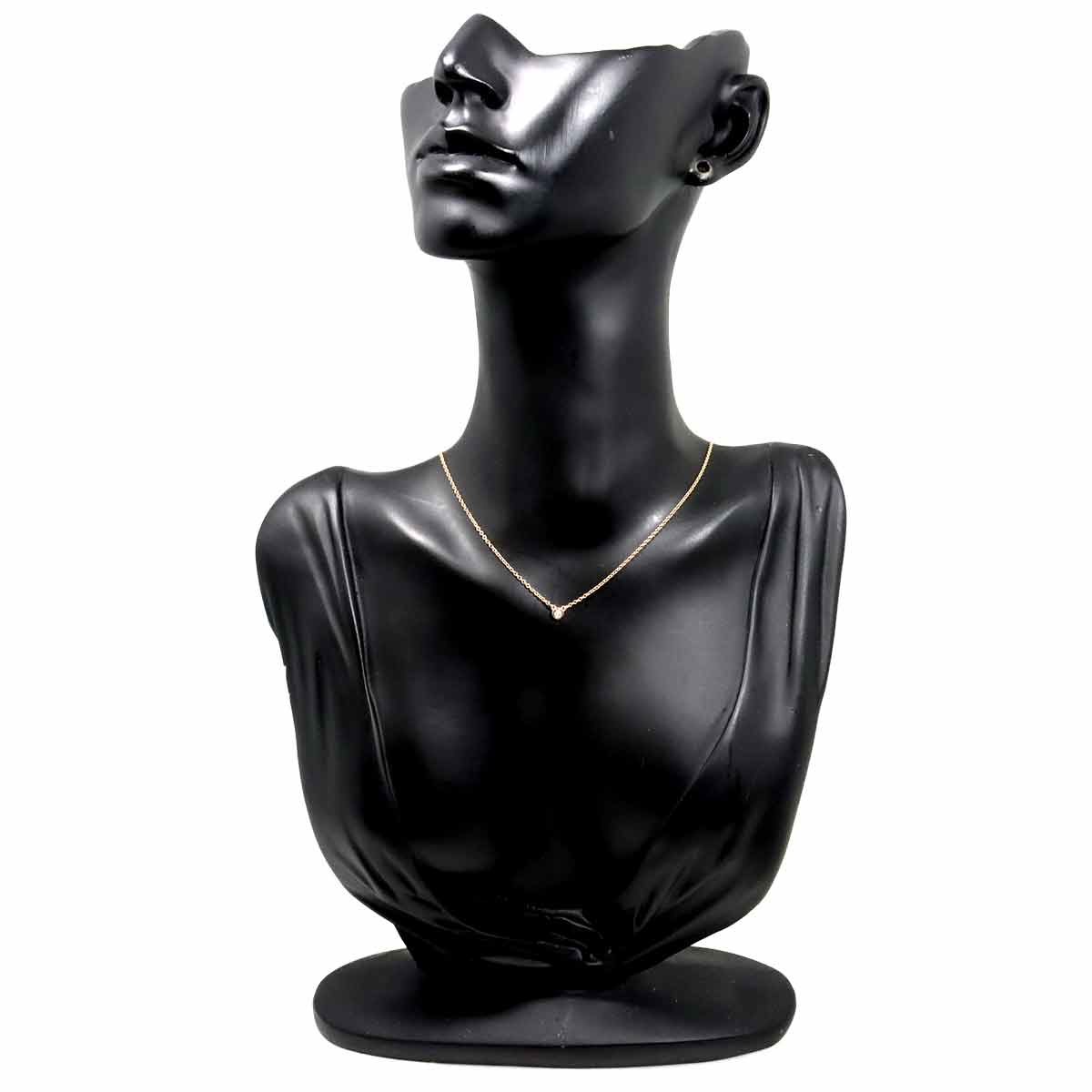 By The Yard Diamond Necklace 18K PG 750