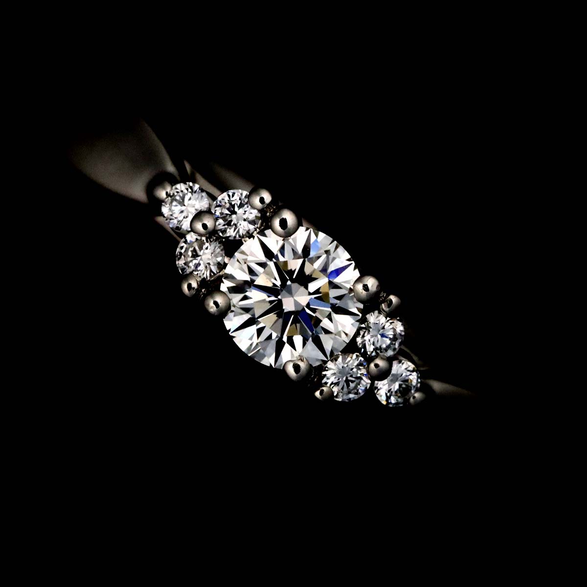 Harmony Diamond Ring Pt Size5.25-5.5(US)