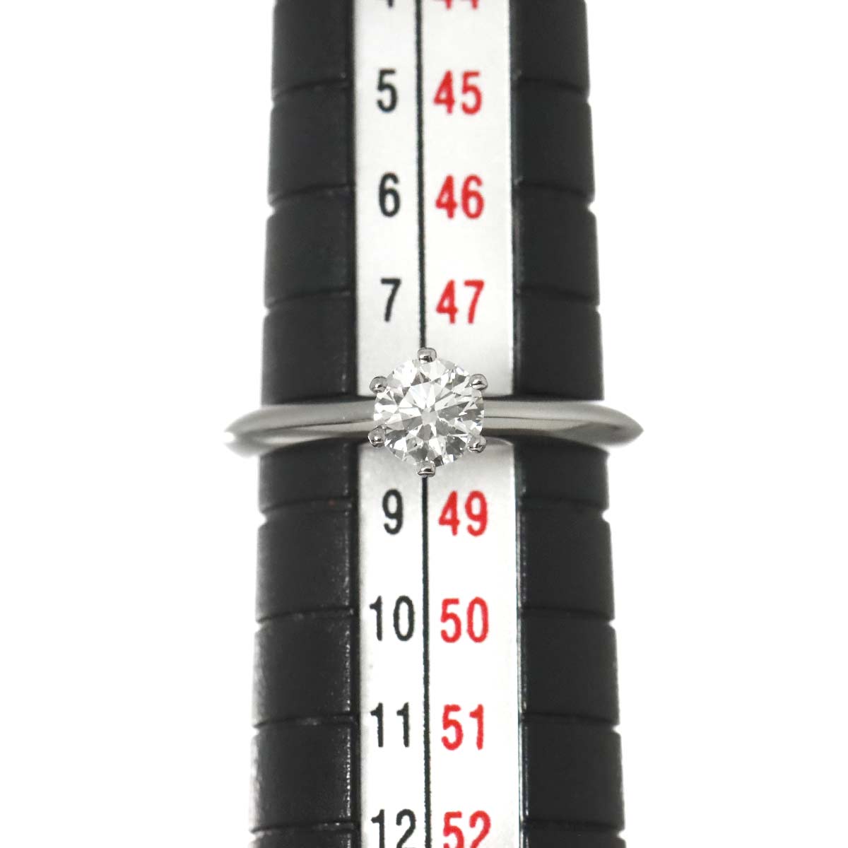 Diamond 0.38ct Ring Pt 4.5(US)