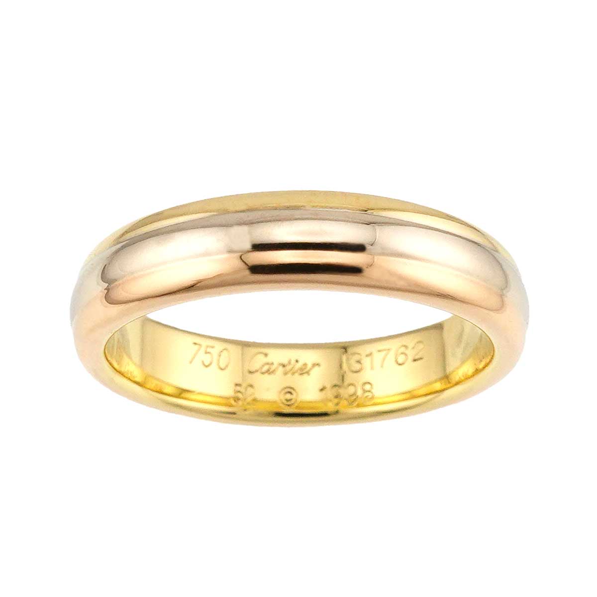 Vendome Ring 18K YG WG PG 750 size52 5.75-6(US)