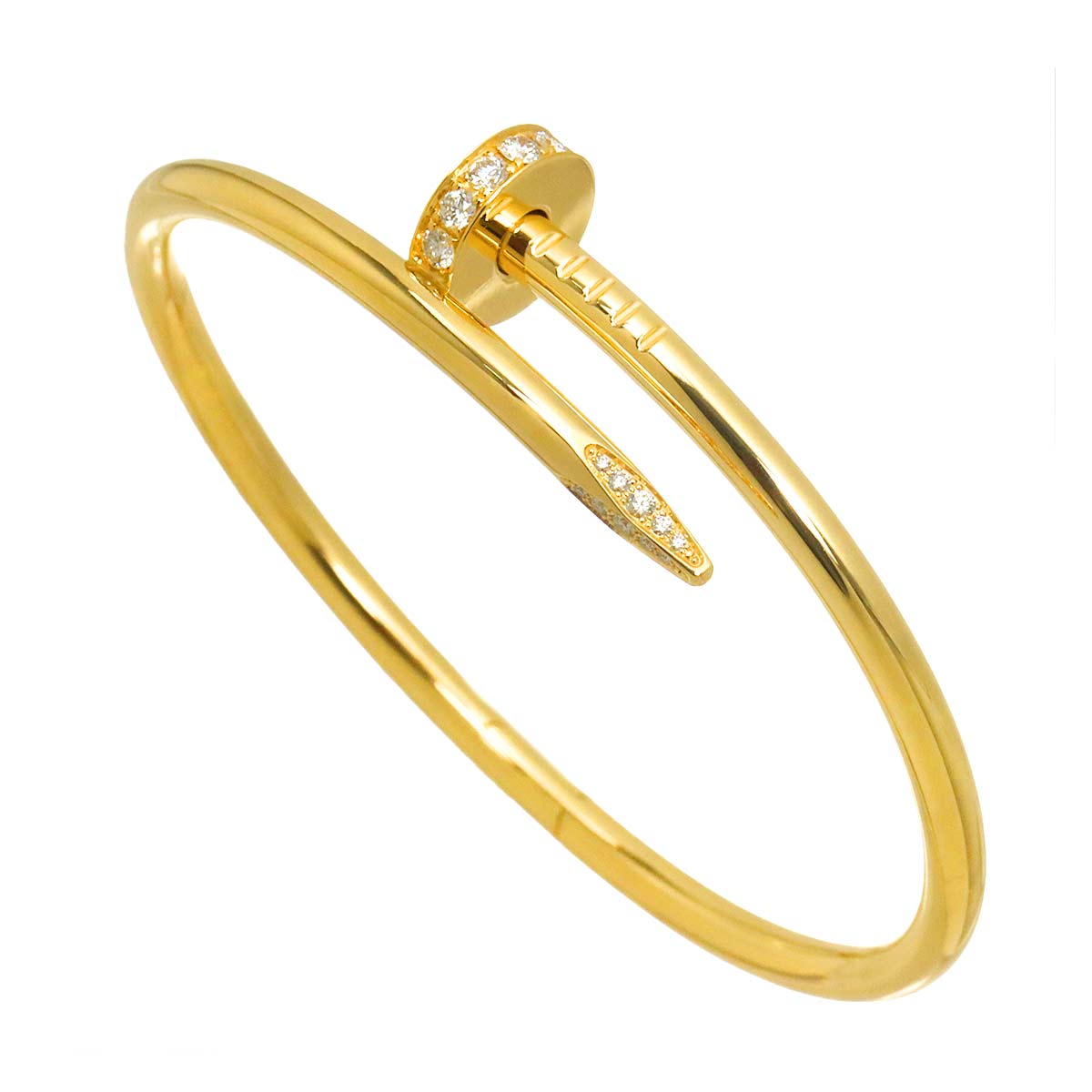 Juste Un Clou Diamond Bracelet 18K Yellow Gold 750 size16