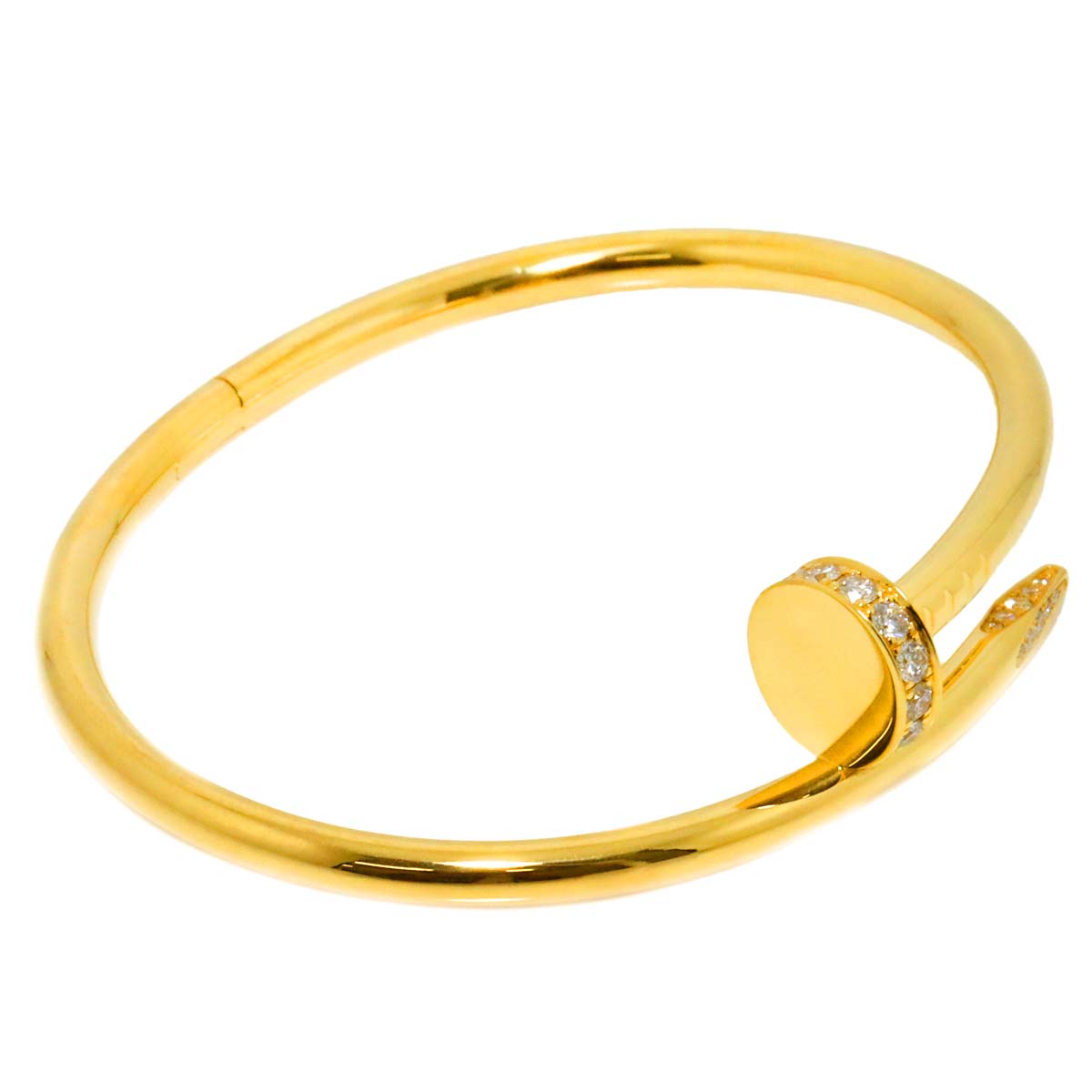Juste Un Clou Diamond Bracelet 18K Yellow Gold 750 size16