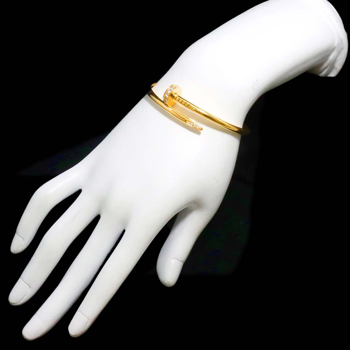 Juste Un Clou Diamond Bracelet 18K Yellow Gold 750 size16