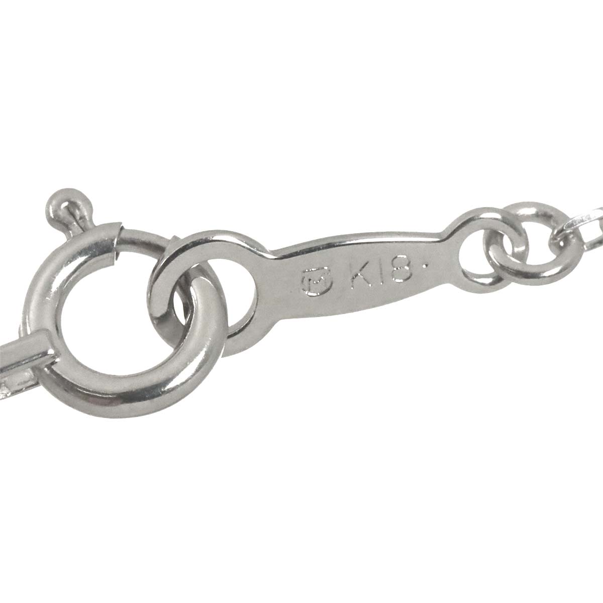 Akoya Pearl 7.4mm Necklace 18K White Gold 750