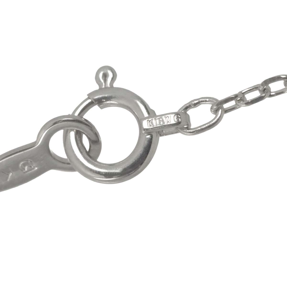 Akoya Pearl 7.4mm Necklace 18K White Gold 750