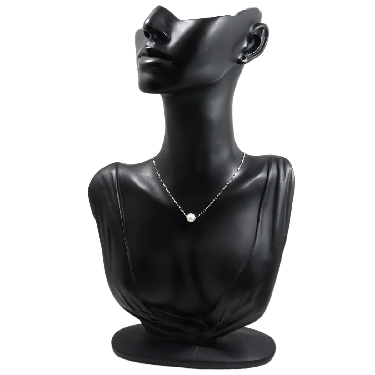 Akoya Pearl 7.4mm Necklace 18K White Gold 750